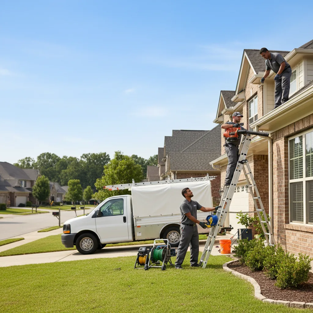 Home Gutter Service in Glen Flora, TX near me